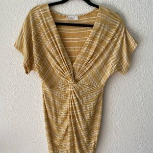 Medium Yellow/White Boutique Dress